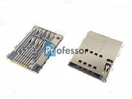 Коннектор SIM 022 Samsung P5100 / P5110 / P6800