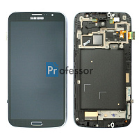 Дисплей Samsung i9200 (Mega 6.3) с тачскрином в рамке черный