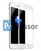 Стекло защитное 10D iPhone6 / 7 / 8 / SE 2020 белый (тех.пак.) 0,6 мм