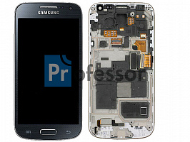 Дисплей Samsung i9190 (S4 mini) с тачскрином в рамке черный