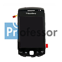 Дисплей Blackberry 9380 (Curve) с тачскрином в рамке черный