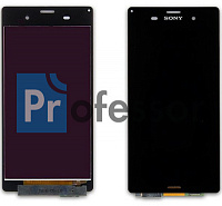 Дисплей Sony Z3 (D6603) с тачскрином черный копия