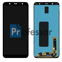 Дисплей Samsung A605 (A6 Plus 2018) с тачскрином черный OLED