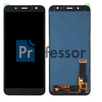 Дисплей Samsung A600 (A6 2018) / J600 (J6 2018) с тачскрином черный OLED