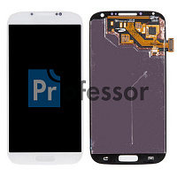 Дисплей Samsung i9500 (S4) с тачскрином белый AMOLED