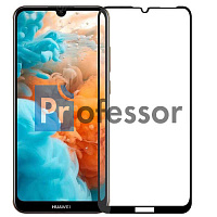 Стекло защитное полное Huawei Y7 2019 черный