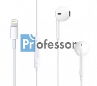 Наушники-гарнитура  Apple  EarPods Liqhtninq Jack AAA+