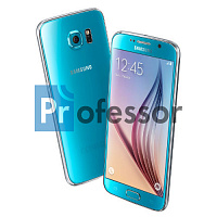 Дисплей Samsung G920 (S6) с тачскрином синий засвет (тел.)