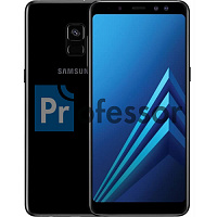 Дисплей Samsung A730 (A8 Plus 2018) с тачскрином черный (телефон)
