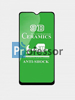 Стекло защитное CERAMICS iPhone XS Max / iPhone 11 Pro Max черный (тех.пак.)