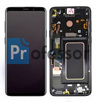 Дисплей Samsung G965 (S9 Plus) с тачскрином в рамке черный