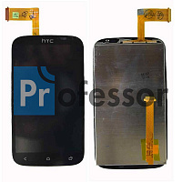 Дисплей HTC Desire V с тачскрином черный