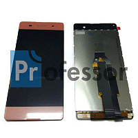 Дисплей Sony XA / XA Dual (F3111 / F3112) с тачскрином розовый