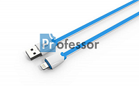 USB кабель PROFESSOR MY-441 (синий) для Android