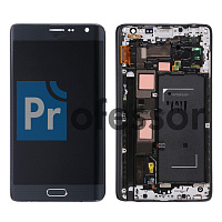 Дисплей Samsung N915 (Note 4 Edge) с тачскрином в рамке черный Oled