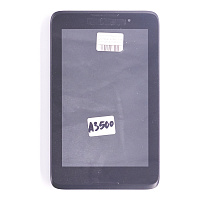 Дисплей Lenovo A3500 (Idea Tab) с тачскрином в рамке черный