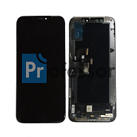 Дисплей iPhone X с тачскрином черный SOFT OLED GX