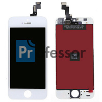 Дисплей iPhone 5S / 5SE с тачскрином белый (матрица оригинал)