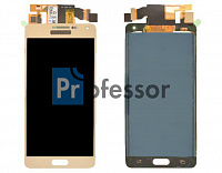 Дисплей Samsung A500 (A5) с тачскрином золото TFT (с регулируемой подсветкой)