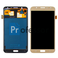 Дисплей Samsung J700 (J7) с тачскрином золото TFT