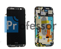 Дисплей HTC One M8S с тачскрином черный
