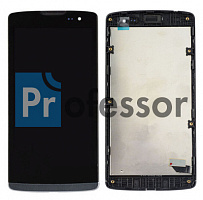 Дисплей LG H324 / H340 (Leon) с тачскрином в рамке черный