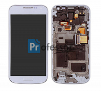 Дисплей Samsung i9190 (S4 mini) с тачскрином в рамке белый