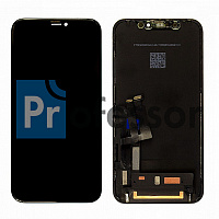 Дисплей iPhone XR с тачскрином черный ZY HARD OLED