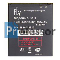Аккумулятор Fly BL3812 (IQ4416) 1650 mAh