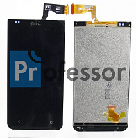 Дисплей HTC Desire 300 с тачскрином черный