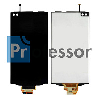 Дисплей LG H961S (V10) с тачскрином черный