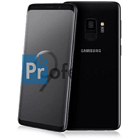 Дисплей Samsung G965 (S9 Plus) с тачскрином черный телефон (засвет)