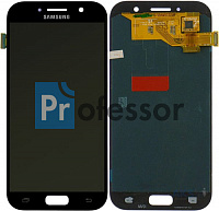 Дисплей Samsung A520 (A5 2017) с тачскрином черный TFT