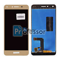 Дисплей Huawei Y5 ll / Honor 5A (LYO-L21 / CUN-29) с тачскрином золото