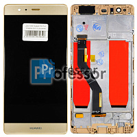 Дисплей Huawei P9 Plus (VIE-L29) с тачскрином в рамке золото