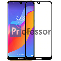 Стекло защитное полное Huawei Honor 8A / Y6 2019 черный