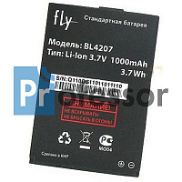 Аккумулятор Fly BL4207 (Q110TV) 1000 mAh