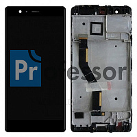Дисплей Huawei P9 Plus (VIE-L29) с тачскрином в рамке черный