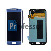 Дисплей Samsung G935 (S7 Edge) с тачскрином синий