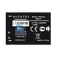 Аккумулятор Alcatel CAB0400000C1 / TLI004AB (OT-1010 / 1016 / 1035 / 1040) 400 mAh