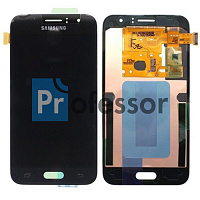 Дисплей Samsung J120F (J1 2016) с тачскрином черный OLED