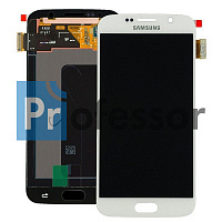 Дисплей Samsung G920 (S6) с тачскрином белый Oled
