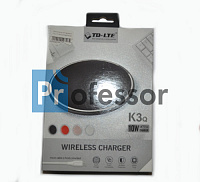 Беспроводная зарядка TD-LTE K3Q (10W) черная