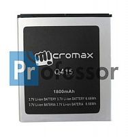 Аккумулятор Micromax Q415 1800 mAh