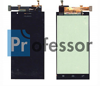 Дисплей Huawei P2 с тачскрином черный