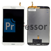 Дисплей Samsung T311 (Tab 3 8.0 3G) с тачскрином белый