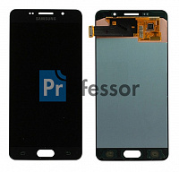 Дисплей Samsung A510 (A5 2016) с тачскрином черный OLED