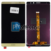 Дисплей Huawei Mate 8 (NXT-L29 / NXT-AL10) с тачскрином золото