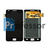 Дисплей Samsung i9100 (S2) с тачскрином черный